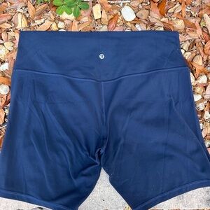 lululemon athletica Black High-Rise Bike Shorts